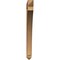 Ekena Millwork Thorton Arts & Crafts Rough Sawn Bracket, Western Red Cedar, 4"W x 40"D x 44"H BKT04X40X44THR03RWR - alternate 4